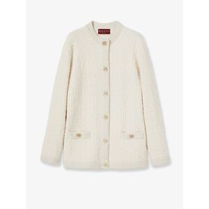Gucci Women Wool And Cotton Blend Cardigan